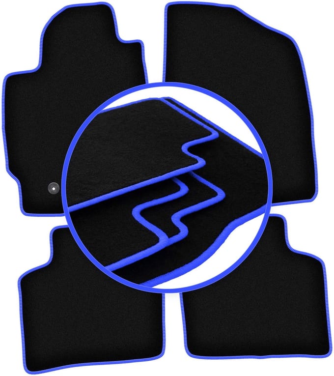 CARLUX-BLUE automatten voor: Toyota Prius II hatchback (2003-2010)