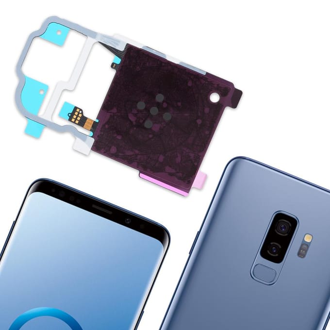 Draadloos Opladen NFC Chip Spoel Antenne Flex Kabel voor Samsung S9+ Plus G965f G965U gray