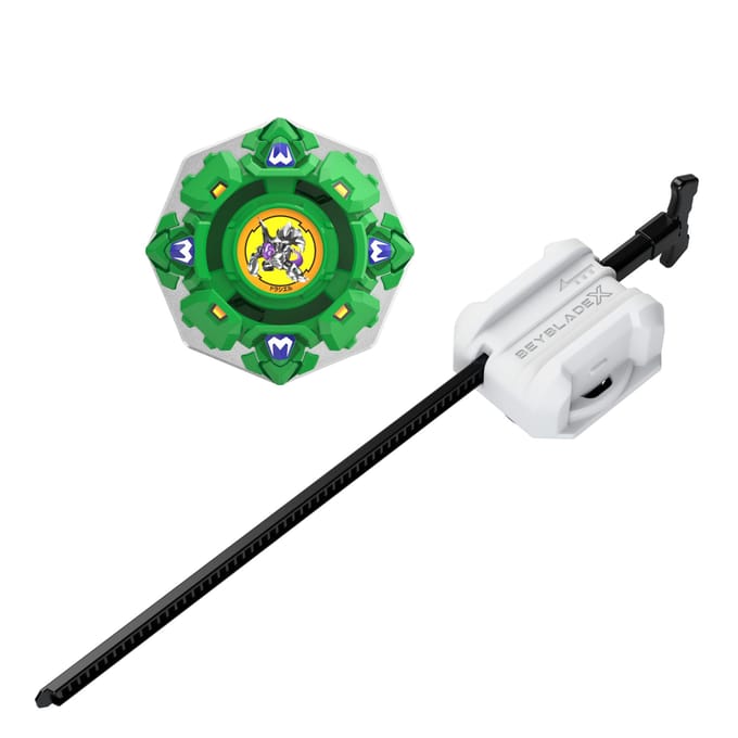 Beyblad X X-Over Project Draciel Shield 7-60D-pack, tol en launcher