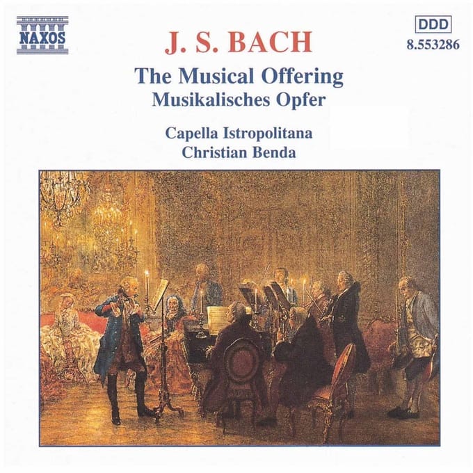 Capella Istropolitana, Christian Benda - J.S. Bach: Musical Offering (CD)
