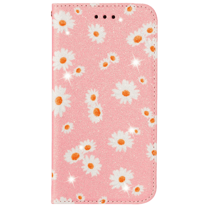 Comfycase Samsung Galaxy S20 Daisy Hoesje Roze