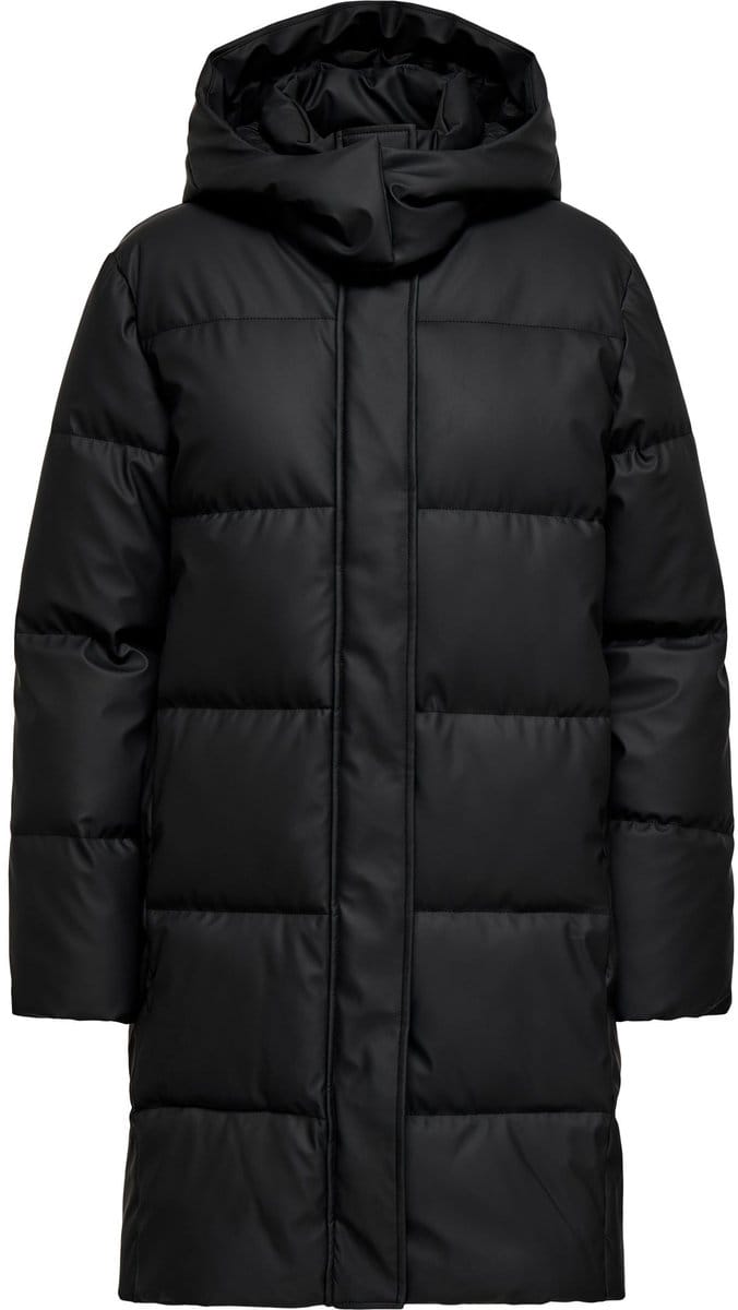 ONLY - ONLAGNES COATED LONG PUFFER COAT OTW - Dames - Gewatteerde jassen