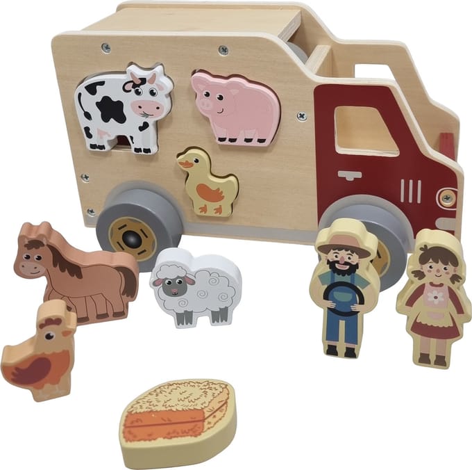 Vormenauto Boerderijdieren