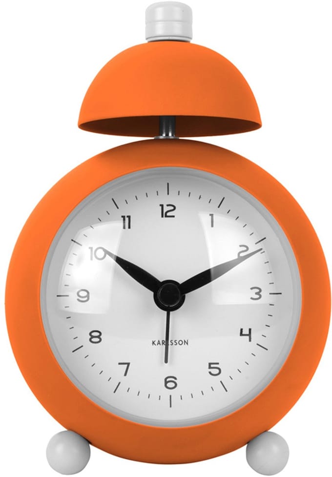 Alarm Clock Chaplin Iron - Orange