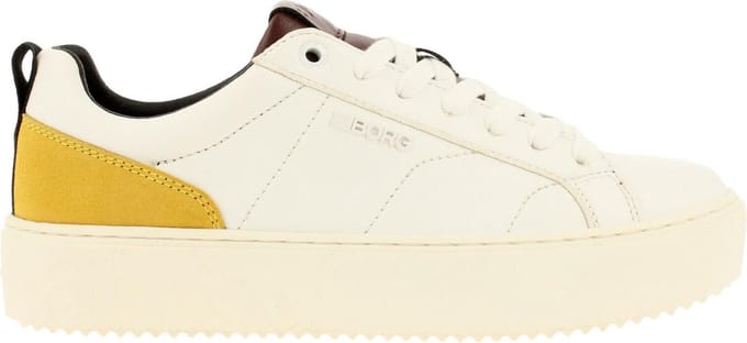 Bjorn Borg - Sneaker - Women - White-Yellow - 38 - Sneakers