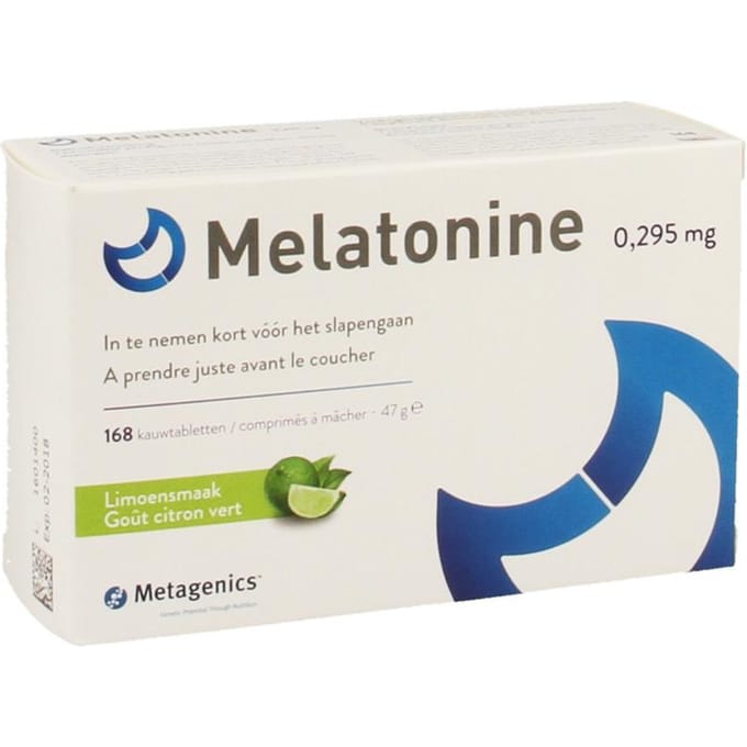 Metagenics Melatonine 0,295mg 168 Kauwtabletten