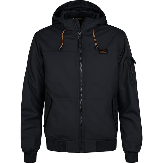 Petrol Industries - Heren Bomber Jas Oregon - Zwart
