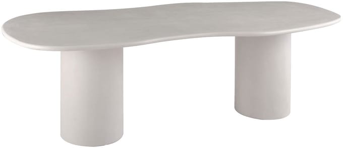 House Nordic Eettafel Maranola MDF Beige 240cm
