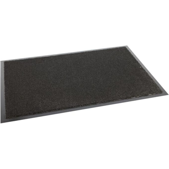 Miltex vuilopvangmat Eazycare Rush, voor binnen, 1500 x 900 mm, polyamide, antracietgrijs