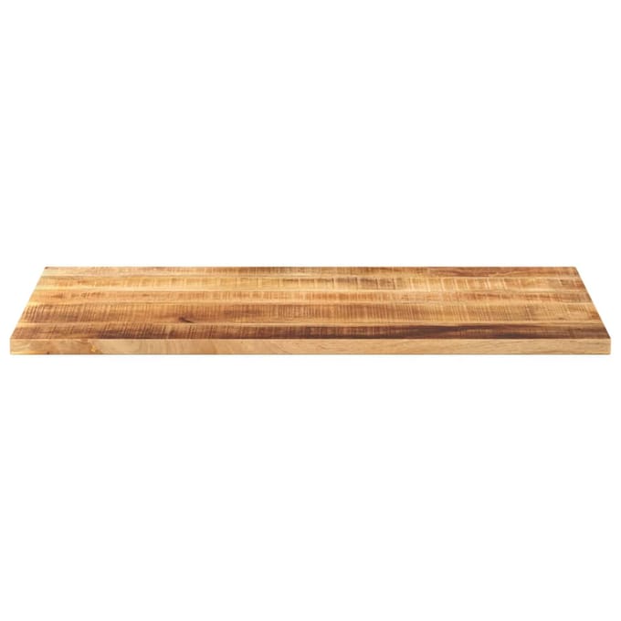 vidaXL - Tafelblad - rechthoekig - 110x60x2,5 - cm - massief - ruw - mangohout