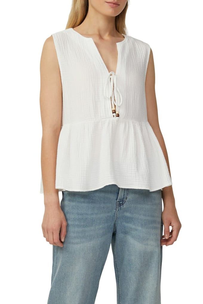 s.Oliver  Blouses Offwhite Taglia: 40 | Magliette intime Outlet | Donna | Bianco