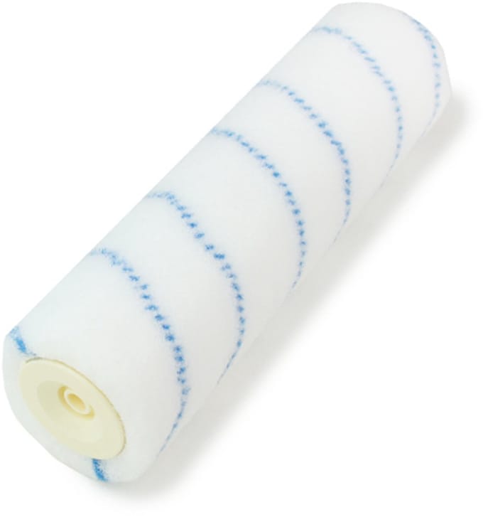 VEBA Verfroller nylon 15cm 14mm dubbeldik blauwstreep