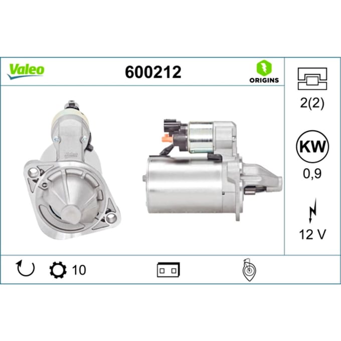 Starter VALEO 600212