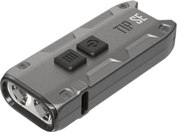 Nitecore Nitecore Tip Se Oplaadbare Sleutelhangerlamp - Metallic Black