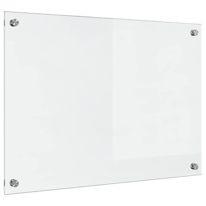 vidaXL - Keukenachterwand - Transparant - 70 - x - 50 - cm - gehard - glas