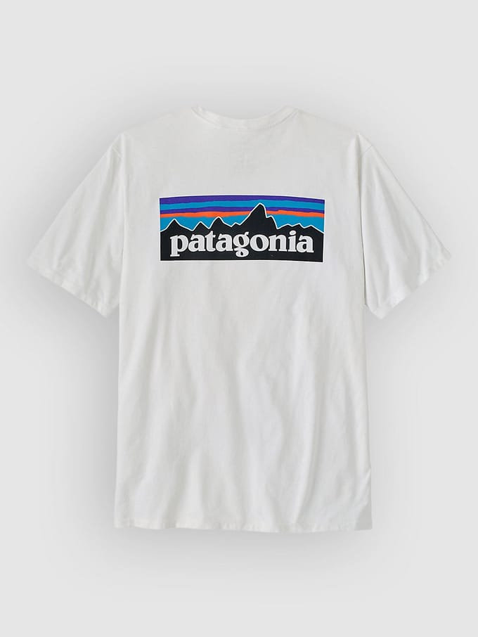 Patagonia P-6 Logo Responsibili T-Shirt wit