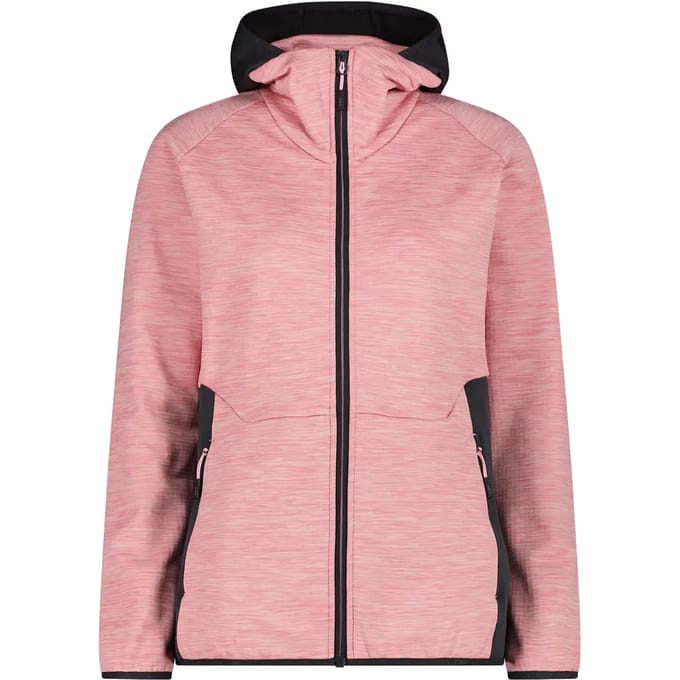 Dames fleece met capuchon CMP