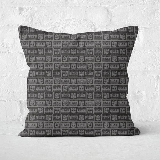 Transformers Public Service Announcement Square Cushion - 60x60cm - Soft Touch