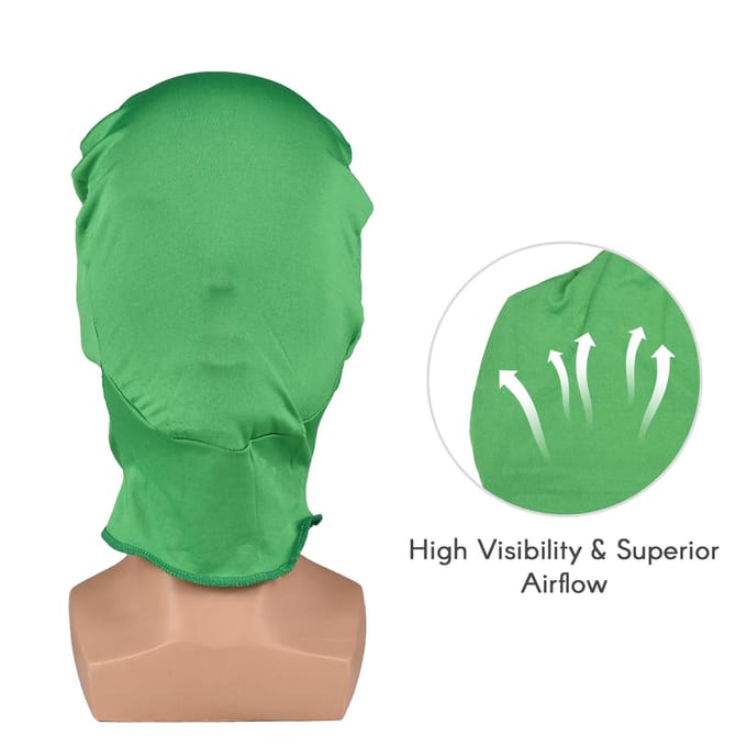 Groene Chroma Key Masker Handschoenen Chromakey Kap Handschoen Onzichtbare Effecten Achtergrond Chroma Keying Groen groen