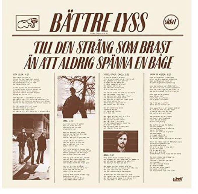 Battre Lyss - Till Den Strang Som Brast An Att (CD)