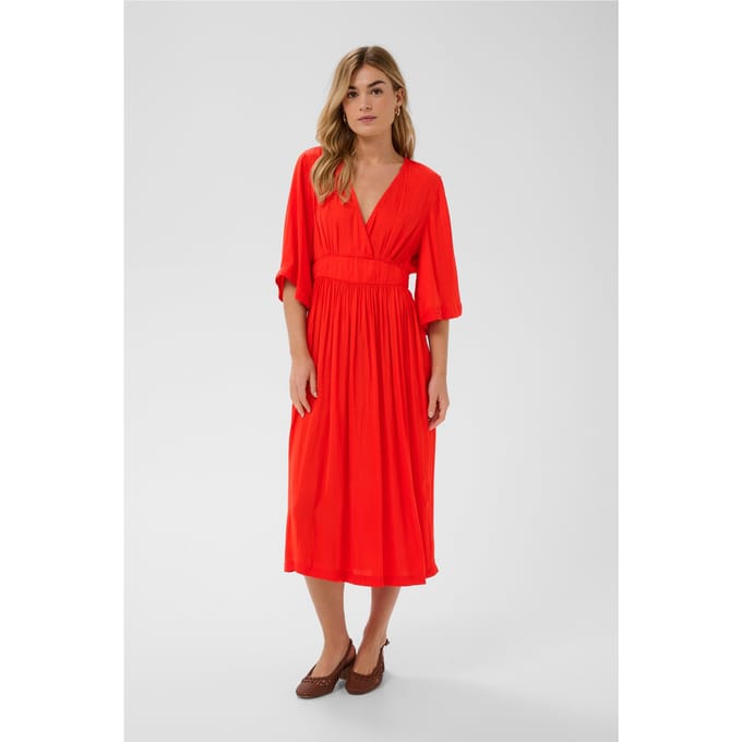 Saint Tropez PhernandaSZ Dress Dames Jurk - Valiant Poppy