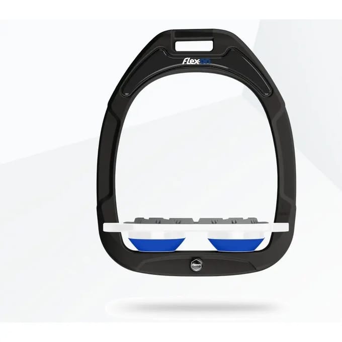 Plat Grip Zwart/Wit/Blauw Flex-On Green Composite