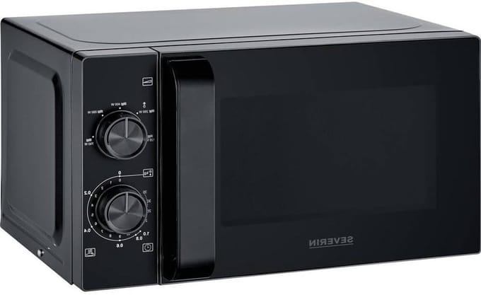 Magnetron - Keukenapparaat - Snel opwarmen - Ontdooiprogramma - 20L inhoud - Zwart