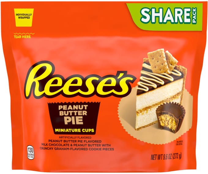 Reese's Miniature Cups Peanut Butter Pie (8 x 272g)