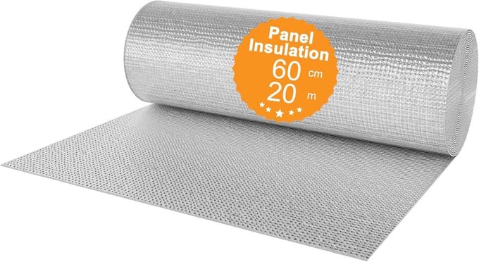 Reflecterende Isolatie Folie voor Radiator, Dak en Vloer - Thermische Warmteisoleiding