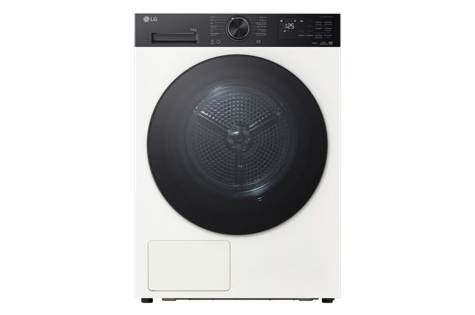 10kg Warmtepomp droger Wit | Zelfreinigende condensor | Eco Hybrid™ | Sensor Dry | LG NL - RHX5010THB