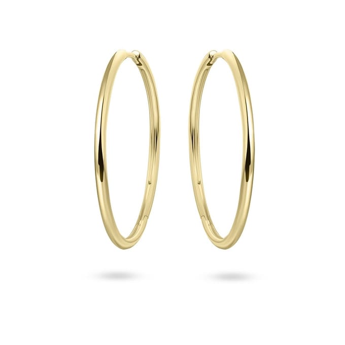 Gisser Jewels - Oorringen - 14k Goud - 1 x 25 mm