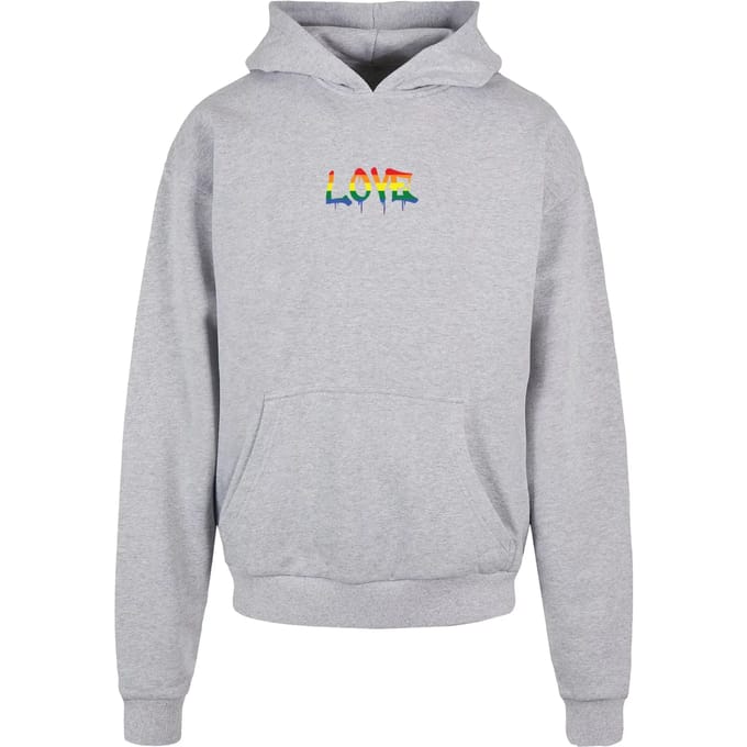 Oversized sweatshirt met capuchon Merchcode Love Teddy