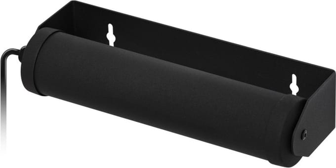 ETH Rondo Wandlamp 1x E14 mat zwart ex.lichtbron