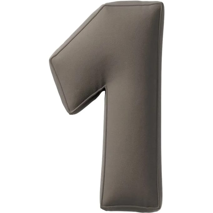 Fluwelen kussen nummer 1 Yellow Tipi