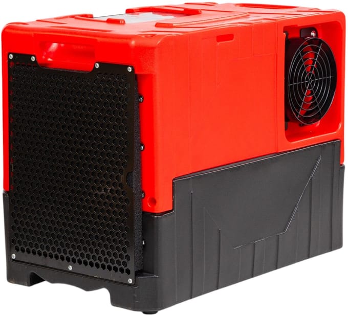 Industriële bouwdroger PE 50L/dag met afvoerpomp MW Tools BDP45