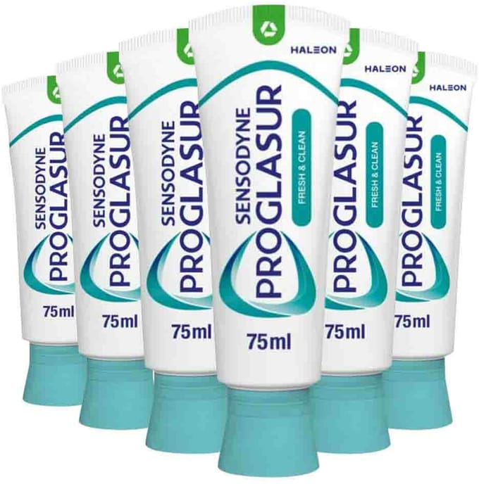 Sensodyne - Tandpasta - Pro Glasur - Fresh & Clean - 75ml x 6