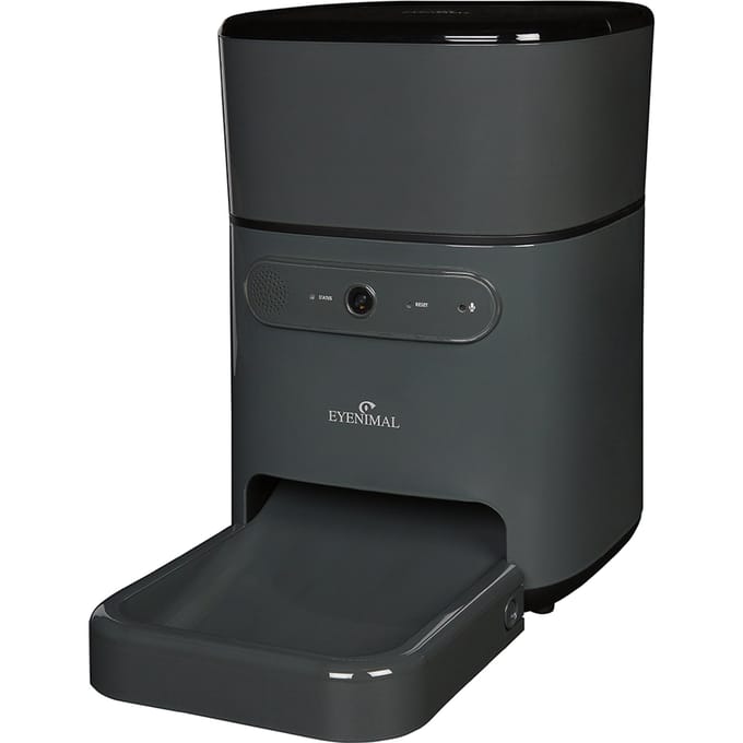 Verbonden brokjesautomaat met camera Eyenimal Smart Tiny Pet Feeder