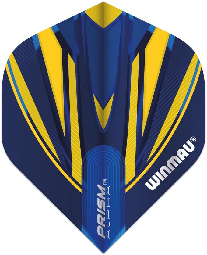 Winmau Prism Alpha Blue & Yellow