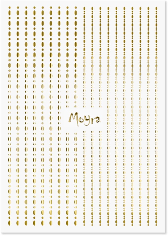 Moyra Nailart Strip Dots 01 Gold