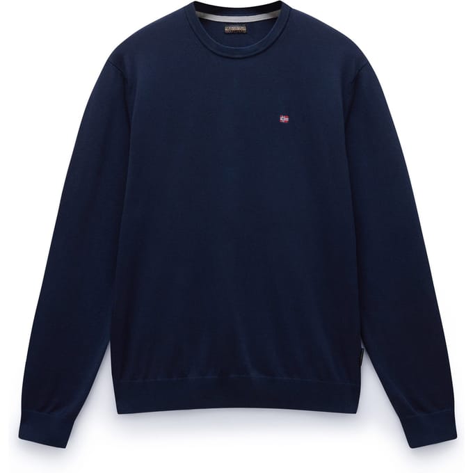 Navy Jumper Crew Neck Jumper - Blue Sweaters