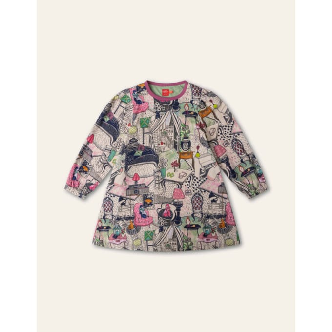 Oilily Decor Jurk- maat98/3T Frappe