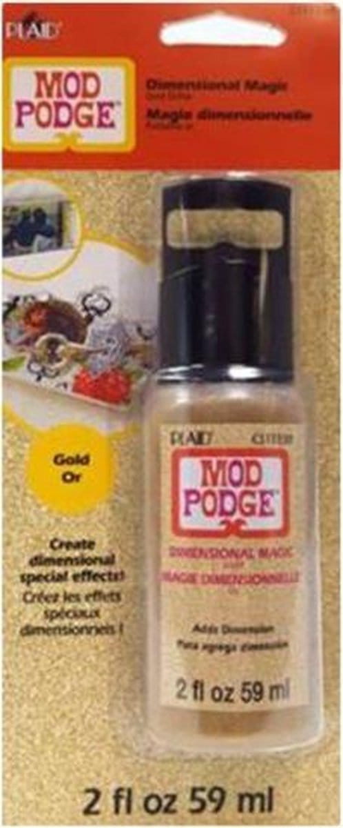 Mod Podge Dimensional Magic - Epoxy effect - Goud Glitter - 59 ml