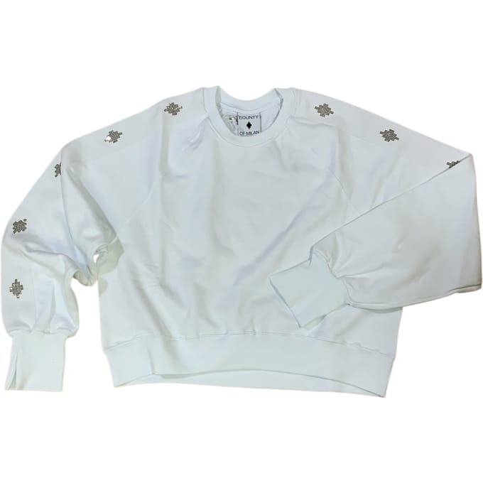 Vrouwen crew hals sweatshirt County Of Milan met band