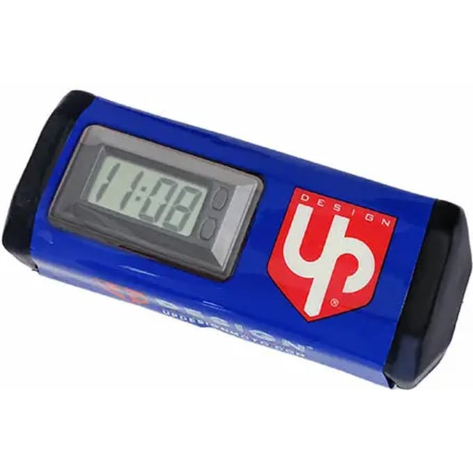 Motorcross stuurmousse met ingebouwde klok UP Design