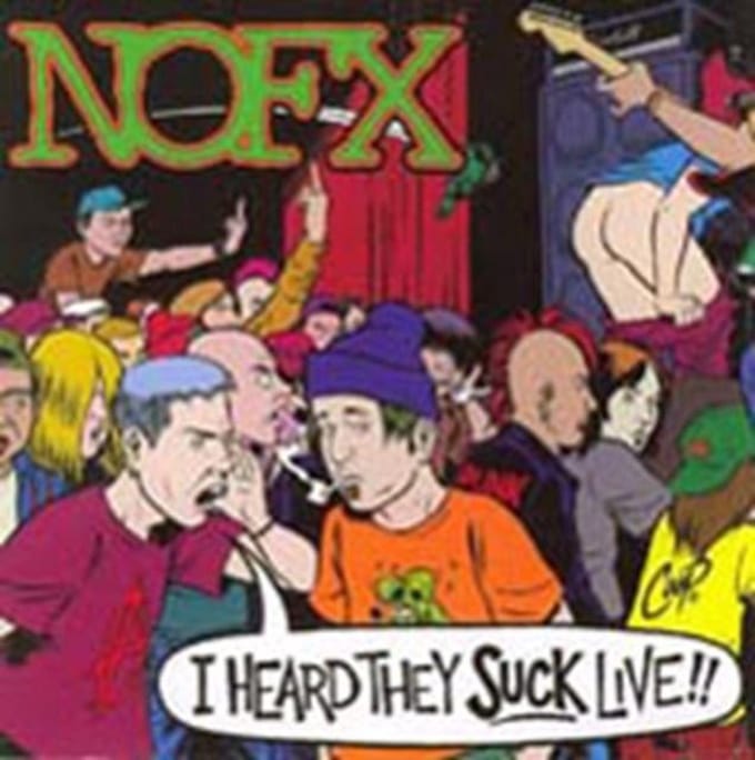 NOFX - I Heard They Suck Live!! (LP)