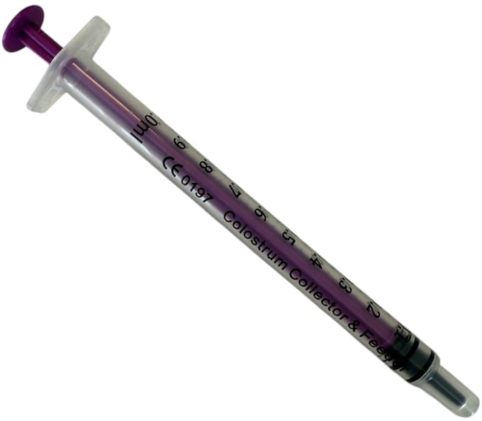 Sterifeed Colostrum Voedingsspuit 1ml Steriel verpakt - 50 stuks