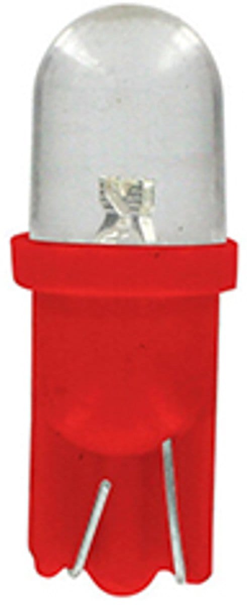 Autolamp 12V Kleur-led, lamp 1 led - T10 - W2,1x9,5d - Amber