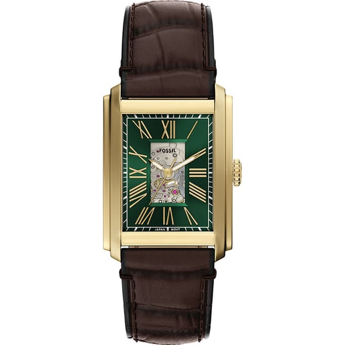 FOSSIL CARRAWAY Heren Horloge 30 mm - Bruin