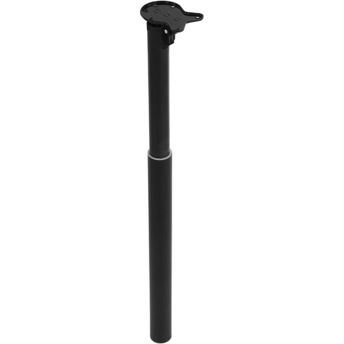 Pied de bureau réglable Support de levage de table pliable Acier inoxydable noir Résistant aux chocs pour camping-cars yachts