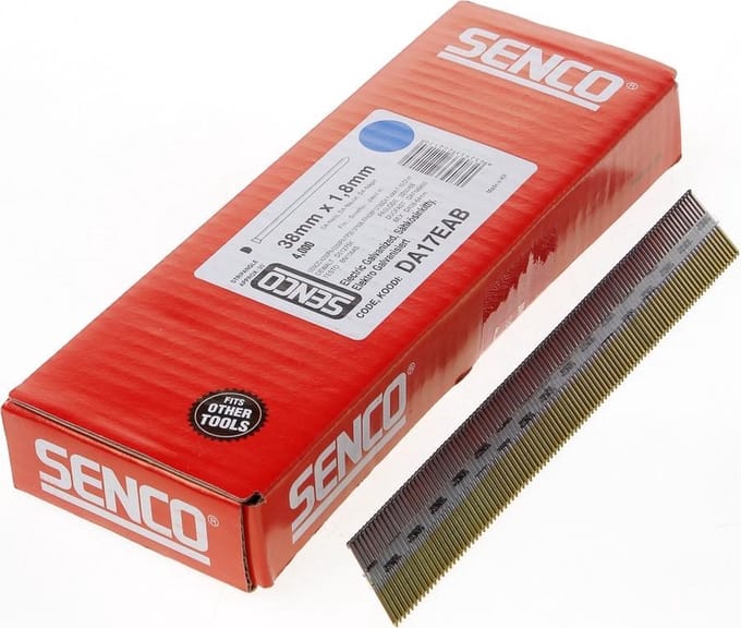 Senco DA17EABN DA-afwerkspijker glad - 1,8x38mm (4000st)